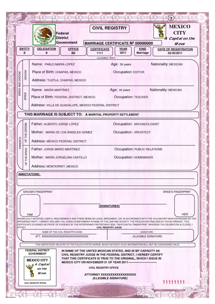 Marriage Certificate Translation Services For Immigration In USA